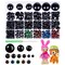 750 Pcs Safety Eyes for Crochet 6-30mm Plastic Colorful Safety Eyes for Amigurumi with Washers Black Stuffed Animal Eyes for Craft Teddy Bear